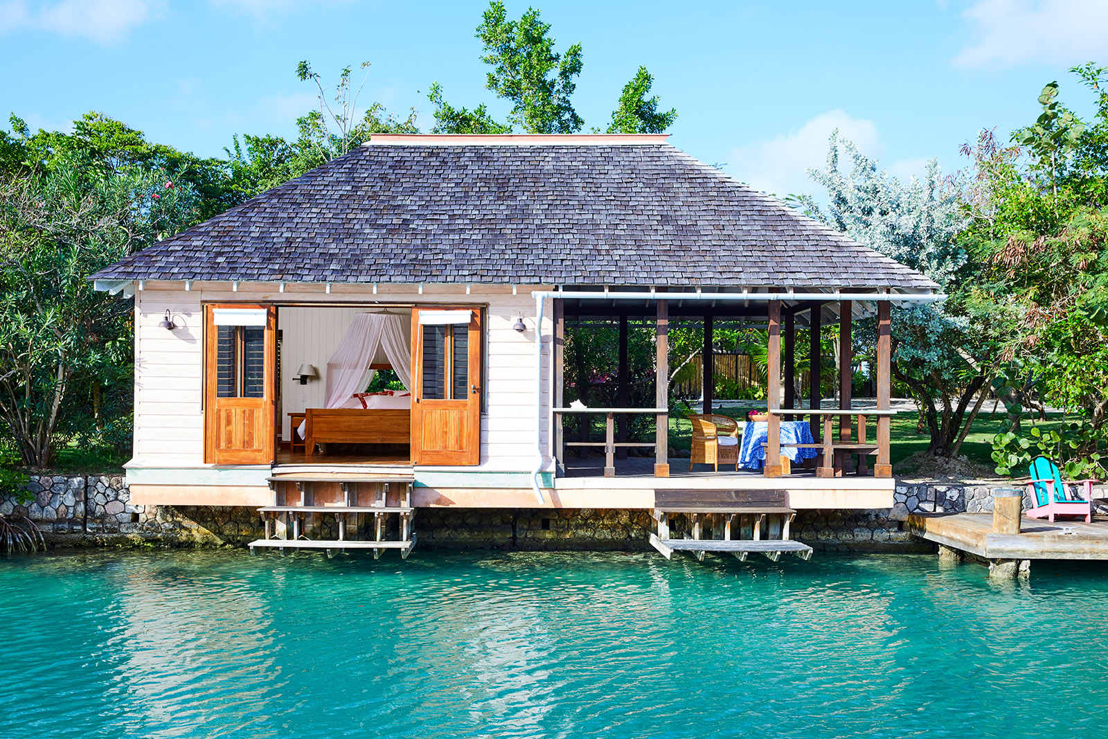 GoldenEye, Oracabessa, Jamaica Lagoon Cottage